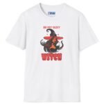 Be My Sexy Witch Premium Shirt – Flirty Goth Or Halloween Graphic Tee🔥🖤 White by Tees For Singles