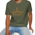 King Without a Queen Tee – Bold Single-Status Crown T-shirt by Tees For Singles