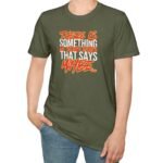 …Something in Your Eyes That Says Maybe… 80’s Saying Tee 👀💭 Banter Convo Opener by Tees For Singles