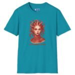 Ready for Abduction by Alien Beauty Premium Tee 👽✨ Tropical Blue by Tees For Singles