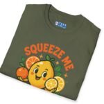 Squeeze Me Premium Tee 🍋🔥 – Cute Funny Orange Graphic T-Shirt by Tees For Singles