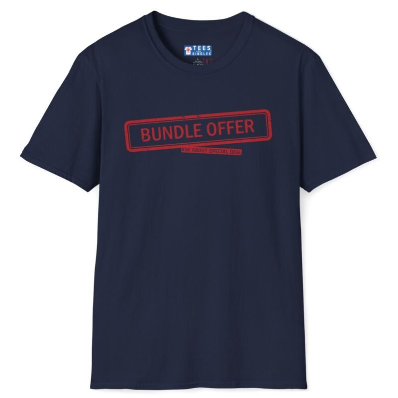 Bundle Offer: Ask About Special Deal! Tee (For Single Dads) 👨‍👩‍👧‍👦✨ Navy by Tees For Singles