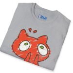 583764512985202445_2048_custom.jpeg Careful! He Eats Us! π± Scared Cat Tee π(Think Dirty) Distressed Vintage Look T-Shirt by Tees For Singles