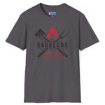 Barbecue Women’s Weekly Competition Chill & Grill In The Nude T-Shirt 🔥Vintage Design Charcoal by Tees For Singles