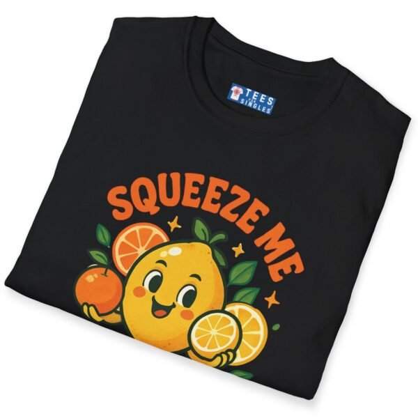 Squeeze Me Premium Tee 🍋🔥 – Cute Funny Orange Graphic T-Shirt by Tees For Singles