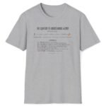 The Equation to Understanding Women (Prove Me Wrong) Look At The Fine FundaMENTAL Print! 📊❤️‍🔥Funny Tee Sport Grey by Tees For Singles