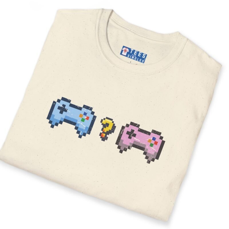 Looking for Player 2 Tee 🎮 (No Heart) Video Gamer Flirty T-Shirt by Tees For Singles
