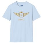 King Without A Queen (Find Your Queen) T-Shirt 👑 Tee Light Blue by Tees For Singles