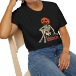 6857171346807327431_2048_custom.jpeg Just Sitting Here Waiting for Love Tee - Gothic Romantic Halloween Shirt by Tees For Singles - Reaction Fashion