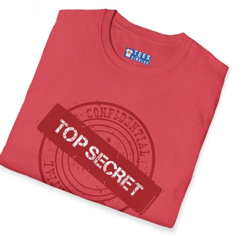 Confidential Top Secret “I Don’t Kiss And Tell” Tee 😉💖 by Tees For Singles