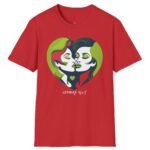 “Women In Love” Lesbian Ally Tee – Show your Support And Understanding Red by Tees For Singles
