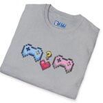 Looking for Player 2 Premium Tee 🎮❤️ (Heart) Video Game Flirty T-Shirt by Tees For Singles