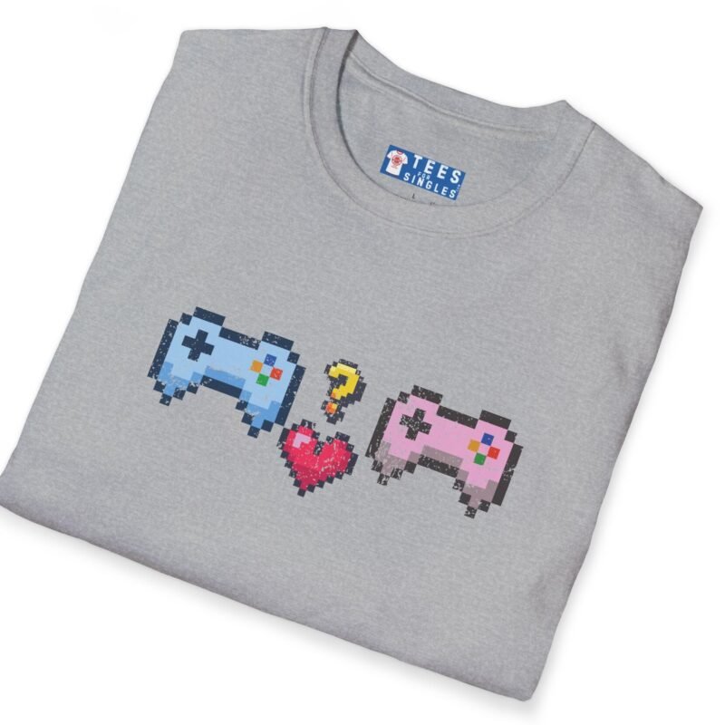 Looking for Player 2 Premium Tee 🎮❤️ (Heart) Video Game Flirty T-Shirt by Tees For Singles