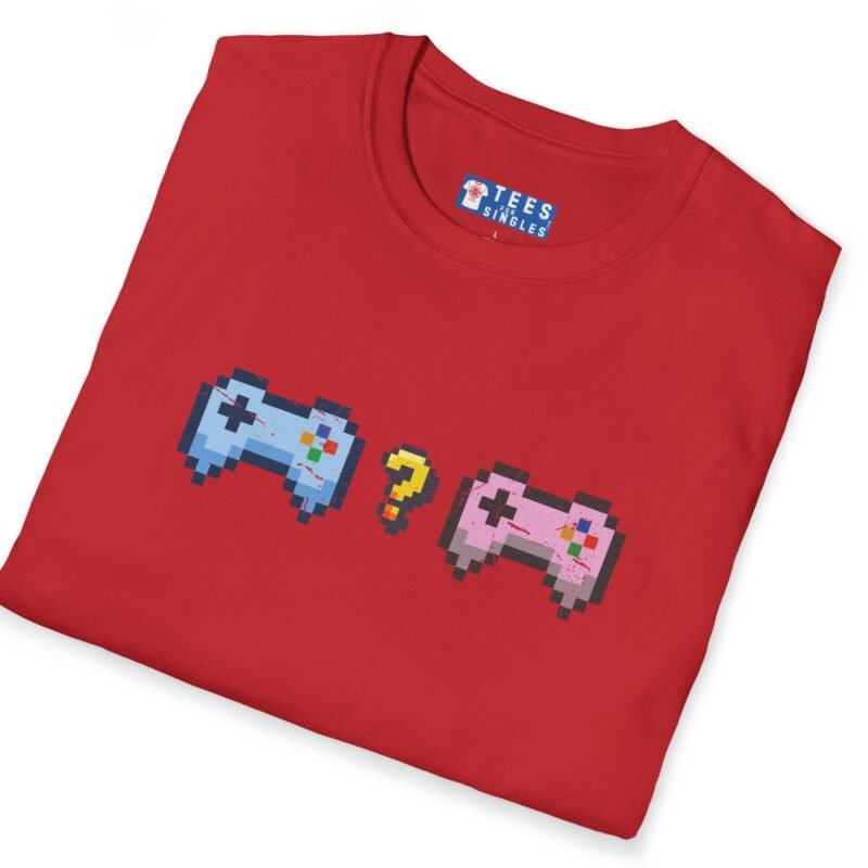 Looking for Player 2 Tee 🎮 (No Heart) Video Gamer Flirty T-Shirt by Tees For Singles