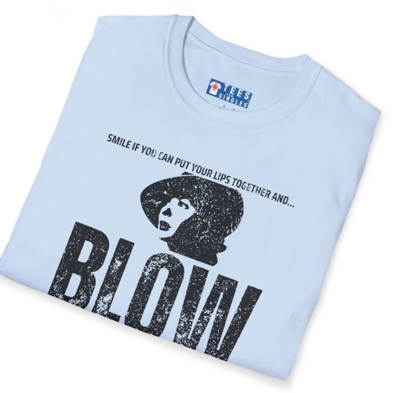 Looking for a Girl with a Dirty Sense of Humor and Classic Movie Vibes Tee 🎬😏 Put Your Lips Together and Blow by Tees For Singles