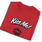Kiss Me I’m ‘Ish 💋 Playful Flirty Tee – Get Kisses Irish Or Not by Tees For Singles