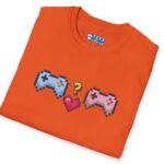 Looking for Player 2 Premium Tee 🎮❤️ (Heart) Video Game Flirty T-Shirt by Tees For Singles