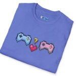 Looking for Player 2 Premium Tee 🎮❤️ (Heart) Video Game Flirty T-Shirt by Tees For Singles