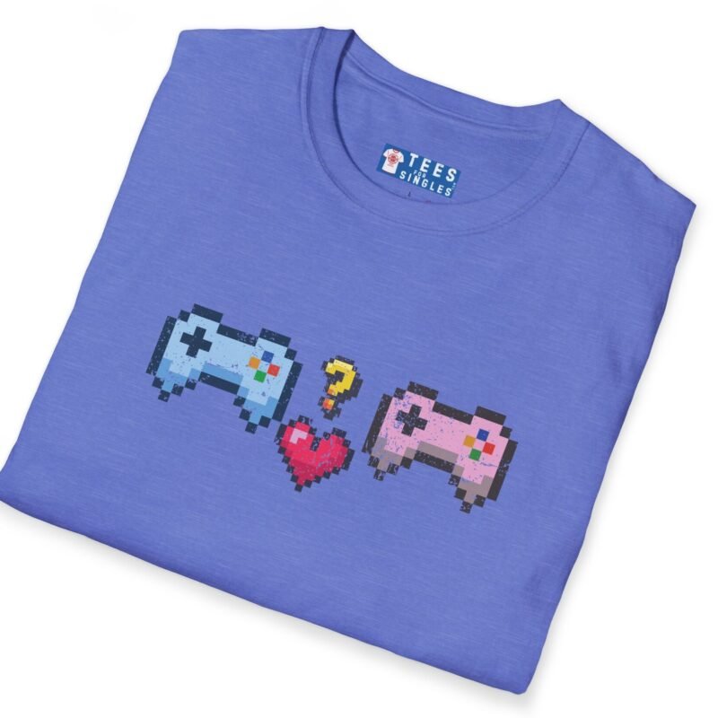 Looking for Player 2 Premium Tee 🎮❤️ (Heart) Video Game Flirty T-Shirt by Tees For Singles