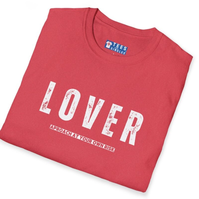 Lover – Approach At Your Own Risk Tee 😈🔥 ❤️🔥 Banter T-shirt by Tees For Singles