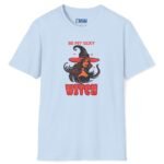 Be My Sexy Witch Premium Shirt – Flirty Goth Or Halloween Graphic Tee🔥🖤 Light Blue by Tees For Singles