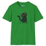 Seeking Stepmom For My Cat Flirty Tee 😼🖤 Irish Green by Tees For Singles