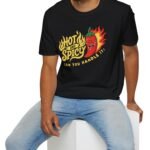 Hot And Spicy Can You Handle It? T-Shirt Vintage Distressed Design🌶️ by Tees For Singles