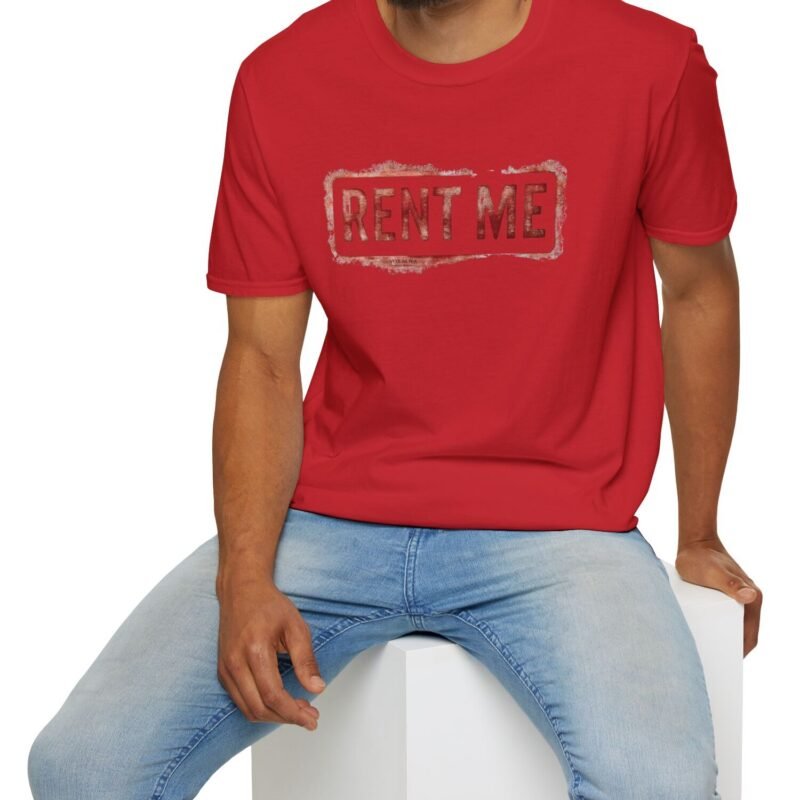 Rent Me Premium Tee 😉💸 by Tees For Singles