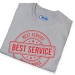 Best Service 100% Guaranteed Tee 😉 Your Partner in Flirty Fun! 🌟 by Tees For Singles