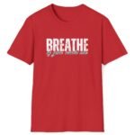 Breathe If You Want Me Tee 😏💨 Red by Tees For Singles