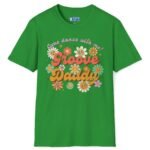 Groove Daddy – Come Dance With Me! Retro Flirty Tee 🌼🕺 Irish Green by Tees For Singles