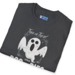 Trick Or Treat Show Me BOO.BIES! Premium Tee. Funny Halloween Ghost T-shirt by Tees For Singles - Reaction Fashion