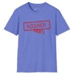100% Kosher Tee To Find A Kosher Girl (Or Guy)💯 – Matchmaking T-shirt Heather Royal by Tees For Singles