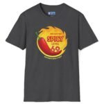 Spicy Level 69 Free Taste Test Satisfyingly Hot T-Shirt 🔥 Dark Heather by Tees For Singles