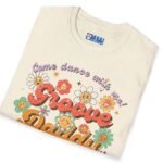 Groove Daddy – Come Dance With Me! Retro Flirty Tee 🌼🕺 by Tees For Singles