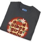Good Vibes Girls Only 🍒 Retro Flirty Tee by Tees For Singles