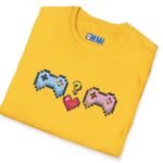 Looking for Player 2 Premium Tee 🎮❤️ (Heart) Video Game Flirty T-Shirt by Tees For Singles