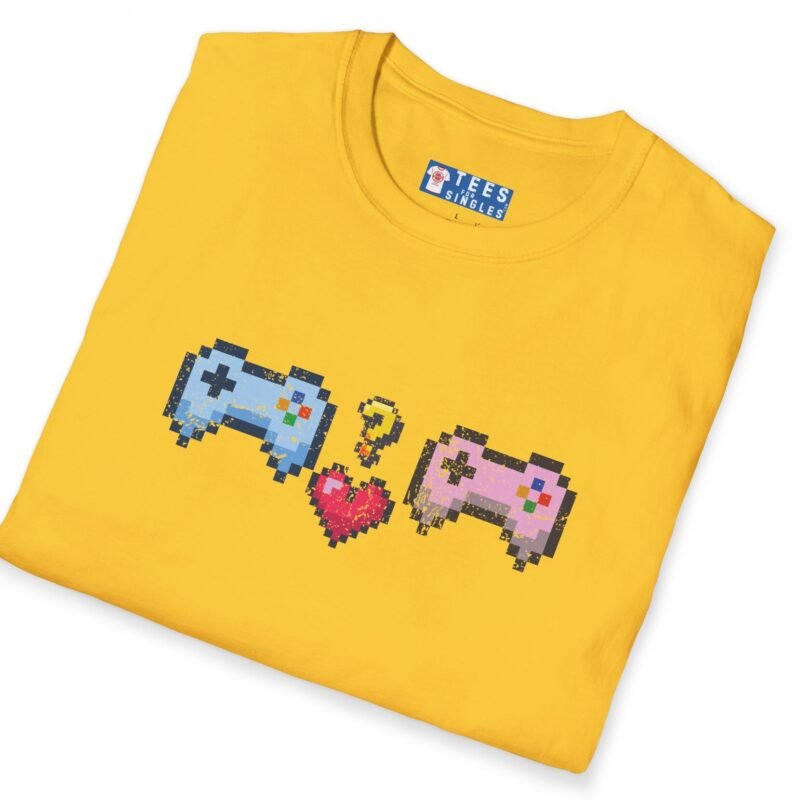 Looking for Player 2 Premium Tee 🎮❤️ (Heart) Video Game Flirty T-Shirt by Tees For Singles