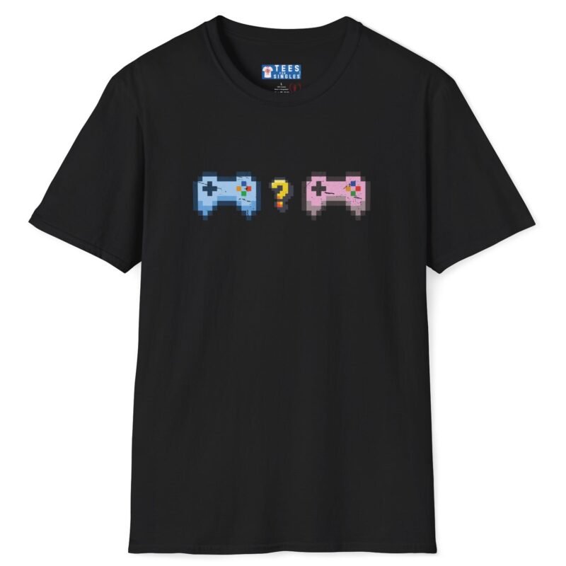 Looking for Player 2 Tee 🎮 (No Heart) Video Gamer Flirty T-Shirt by Tees For Singles