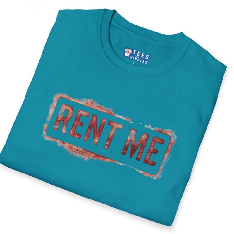 Rent Me Premium Tee 😉💸 by Tees For Singles