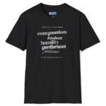 Say Hi If You Have… (Colossians 3:12) Tee ✝️💬Bible Verse Virtue Dating Black by Tees For Singles