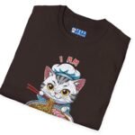 Cat Pho T-Shirt “I Am Hot Pho You” Cute Kawaii Ramen Cat Tee 🍜😼 by Tees For Singles