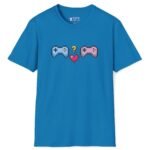 Looking for Player 2 Premium Tee 🎮❤️ (Heart) Video Game Flirty T-Shirt Sapphire by Tees For Singles