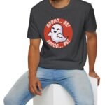 9679234420734989831_2048_custom.jpeg Boooo... BS! Premium Tee. Naughty Ghost Pun Halloween Shirt by Tees For Singles - Reaction Fashion