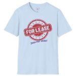 For Lease: Inquire Here! Flirting Tee 📍❤️‍🔥 One Way To Tell Them You Are Single Light Blue by Tees For Singles