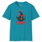 Be My Sexy Witch Premium Shirt – Flirty Goth Or Halloween Graphic Tee🔥🖤 Tropical Blue by Tees For Singles