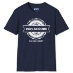 100% SECURE But Not Cocky Tee 😎 Confident & Approachable! ✨ Navy by Tees For Singles