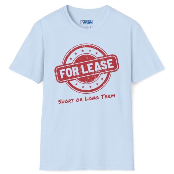FOR LEASE: Short or Long Term Tee 😉🤝 Light Blue by Tees For Singles