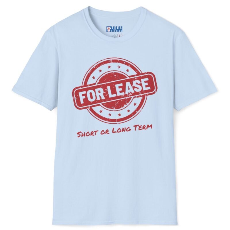 14995306204453525581_2048_custom.jpeg FOR LEASE: Short or Long Term Tee ππ€ Light Blue by Tees For Singles