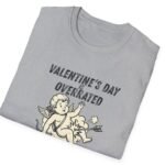 Valentine’s Day Overrated T-Shirt – ‘Change My Mind’ Cupid Graphic Tee 💘😏 by Tees For Singles
